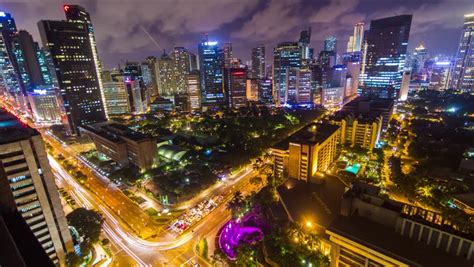 Timelapse of Makati City, Manila, Philippines by… - Royalty Free Video