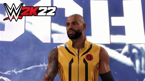 WWE 2K22 - Ricochet (Entrance, Signature, Finisher) - YouTube