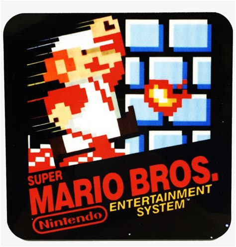 Super Mario Bros Drink Coaster - Super Mario Bros Nes Transparent PNG ...