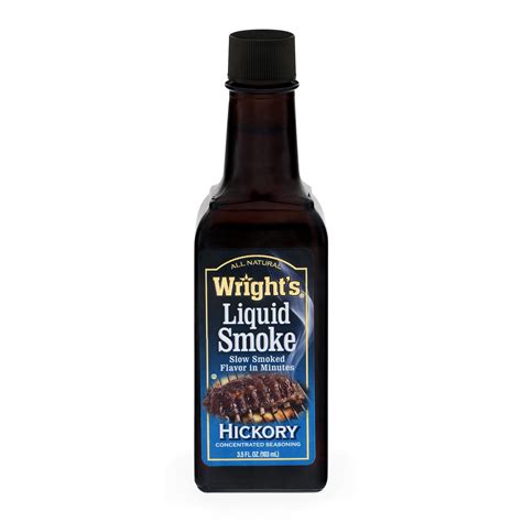 Wright's All Natural Liquid Smoke Hickory, 3.5 FL OZ - Walmart.com