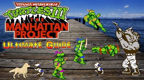 #TMNT Teenage Mutant Ninja Turtles III: The Manhattan Project NES ...