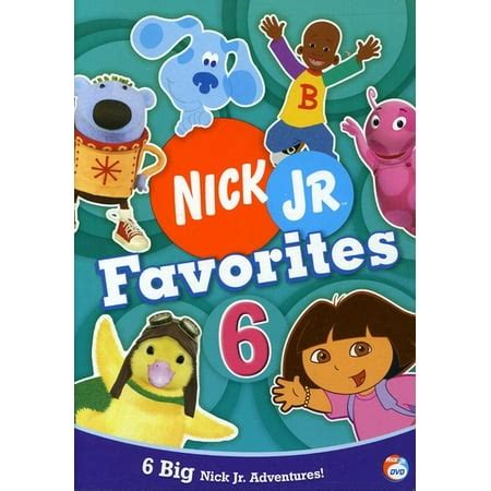 Nick JR Favorites 6 (DVD) - Walmart.com