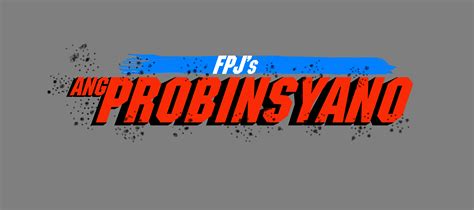 fpjs ang probinsyano paint art logo by marcluistalosig on DeviantArt