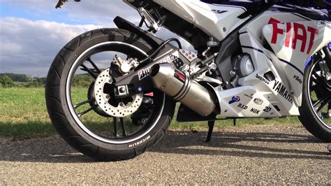 Yamaha YZF-R125 Sound exhaust system ,,Takkoni" - YouTube