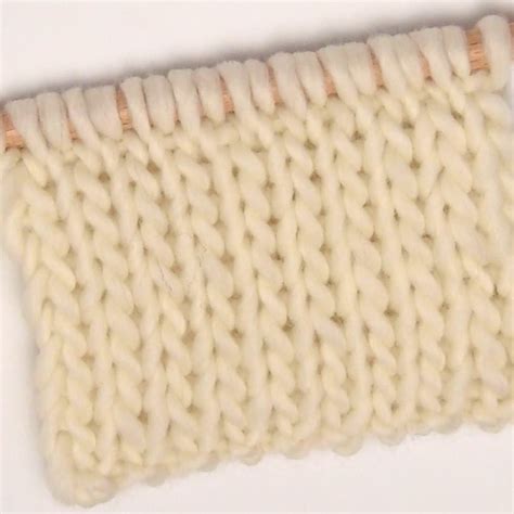 Double Stockinette Stitch Knitting Pattern | Studio Knit