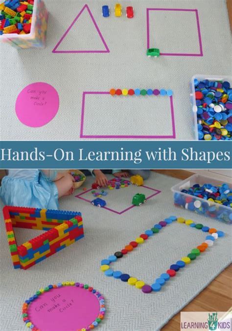 Hands On Learning Shapes Activities | Learning shapes activities, Shapes preschool, Learning shapes