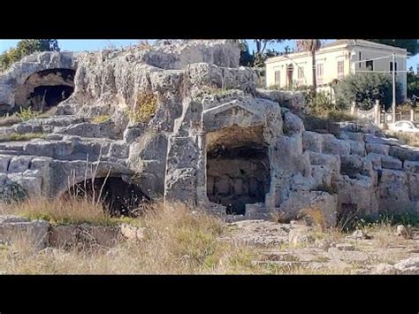 Tomb of Archimedes, Syracuse, Sicily, Italy, Europe - YouTube