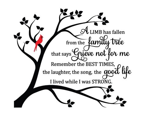 A Limb Has Fallen From The Family Tree Printable