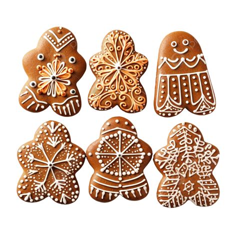 Homemade Christmas Gingerbread Cookies In Shapes Of Mitten, Christmas ...