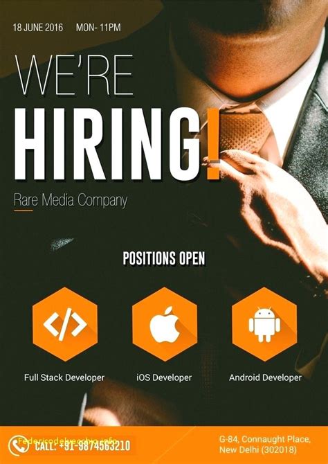 hiring ad - Google Search | Recruitment poster design, Hiring poster, Job poster