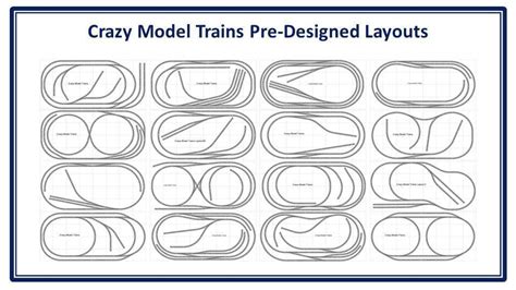 Crazy Model Trains Bachmann E-Z Track Layout Plans for One Layout | eBay