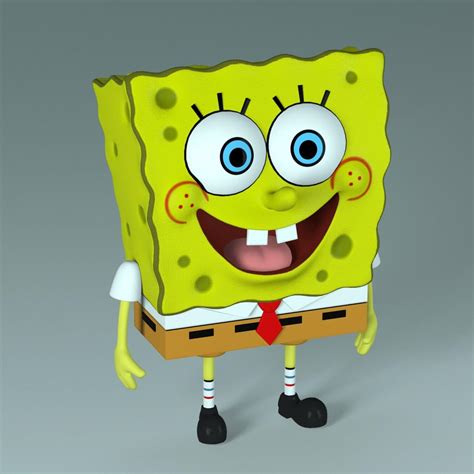 SpongeBob SquarePants - 3D Model by deleon3d