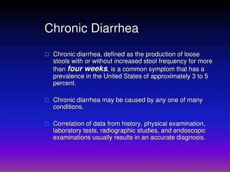 PPT - CHRONIC DIARRHEA PowerPoint Presentation, free download - ID:1426450