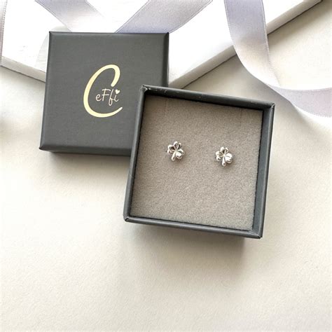 Clover Earrings - Sterling Silver