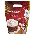 Calories in Sainsbury's Christmas Cake Decorating Kit 790g, Nutrition ...