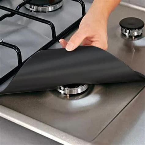 Gas Stove Top Grate Cleaner Cleaning Products Burner Liners Cooktop ...