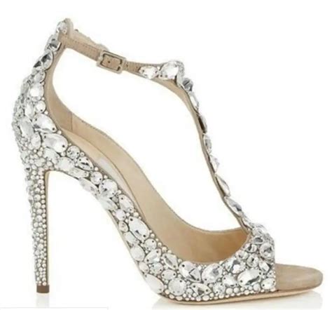 Aliexpress.com : Buy Summer Party Sandals Diamond Wedding Jeweled Heel ...