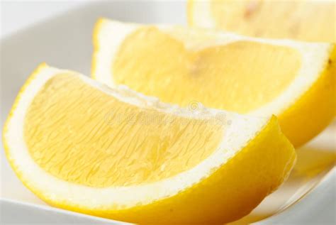 Lemon Wedges stock image. Image of textured, lemon, yellow - 8491947