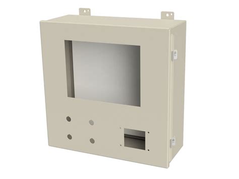 NEMA12 IP54 Steel HMI Enclosure - Pro Metal Craft