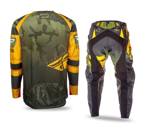 Fly Racing NEW 2016 Mx Evolution Orange Green Camo Motocross Dirt Bike ...