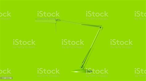 Lime Green Office Desk Lamp Stock Photo - Download Image Now - Adjustable, Bedroom, Bright - iStock