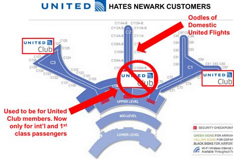 The Frustrating State of United Clubs at Newark Terminal C - The Points Guy