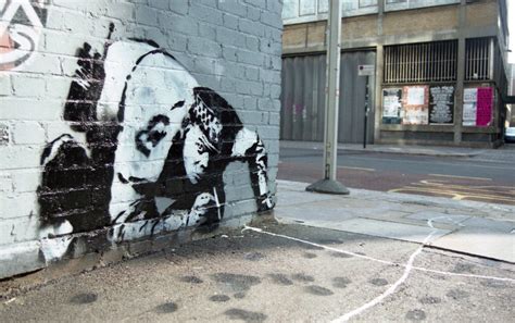 Art Industry News: Lost Banksy of Coke-Sniffing Cop Rediscovered After ...