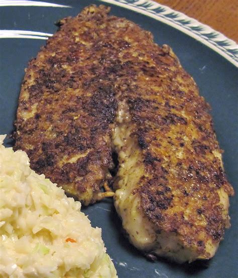 Carolina Sauce Company: Low Carb Recipe: Parmesan-Crusted Fish