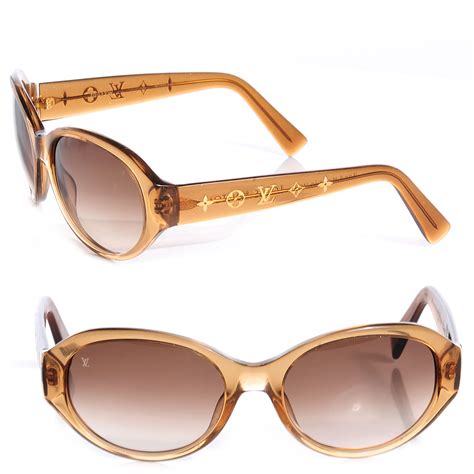 LOUIS VUITTON Obsession Rond Sunglasses Z0032W Glitter Honey 78397