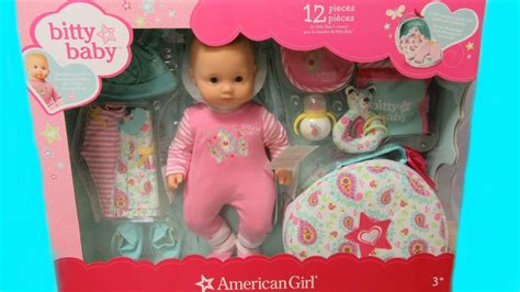 AMERICAN GIRL Bitty Baby Doll Set Costco Unboxing + Changing Video By Bitty Baby Channel - YouTube