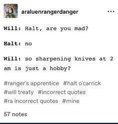 100 Rangers Apprentice Memes ideas | rangers apprentice, apprentice, ranger