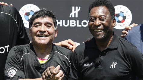 Pele mourns Diego Maradona: ‘I hope we’ll play together in the sky ...