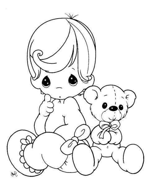 Baby Doll Coloring Page at GetColorings.com | Free printable colorings pages to print and color