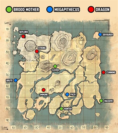 I made this simple map of the Island caves and artifact locations to ...