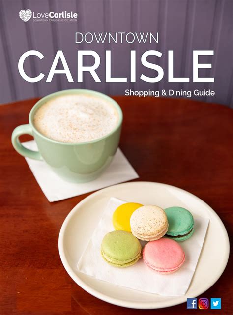 Downtown Carlisle Shopping & Dining Guide by Executive Director - Issuu