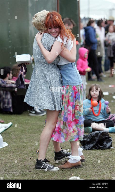 Florence welch sister grace lovebox hi-res stock photography and images ...