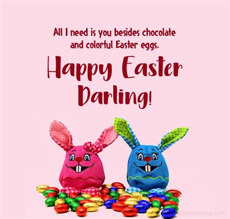 Easter Love Messages - Happy Easter My Love | WishesMsg