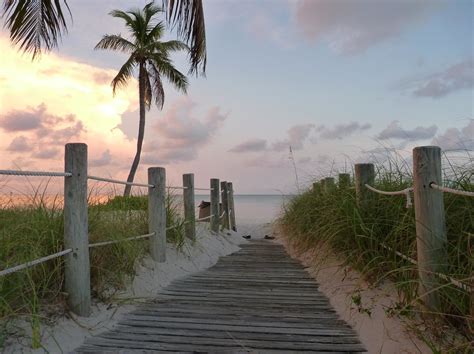 Sunset at Smathers Beach | A path out to Smathers Beach at s… | Flickr