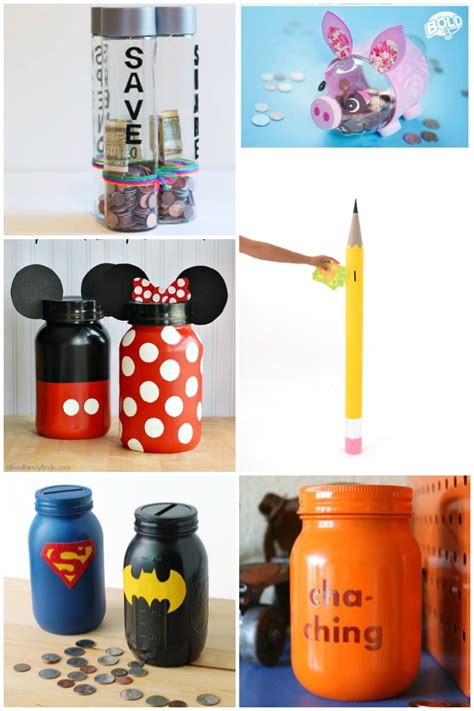 20 Fun DIY Piggy Banks