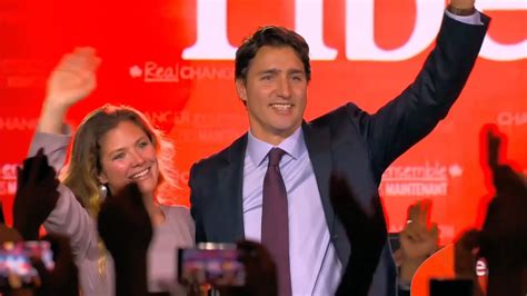 Justin Trudeau Victory Speech - 19 Oct 2015 Federal Election - YouTube