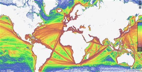 What exactly is the Density Map Layer? – MarineTraffic Help