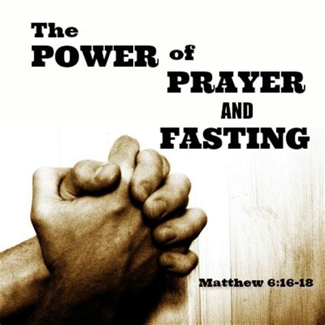 THE POWER OF FASTING AND PRAYER… | Devotions