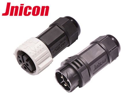 High Current Waterproof Circular Connectors , 3 Pin Circular Plastic ...