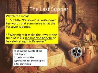 PPT - Last Supper PowerPoint Presentation, free download - ID:658526