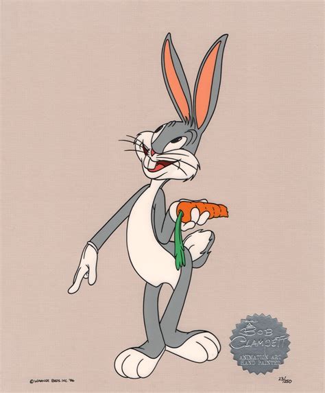 Comic Mint - Animation Art - Bugs Bunny (1986) "Wabbit Twouble"