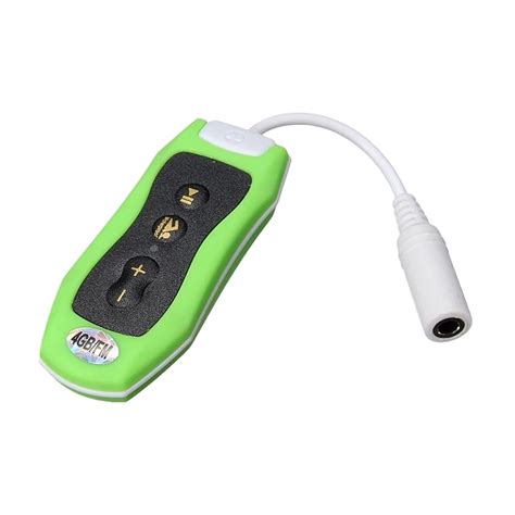 4GB MP3 Music Player FM Radio Waterproof Underwater Swimming sports Headphones Green-in MP3 ...