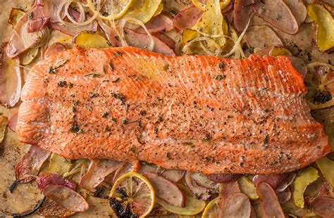 Herbed Salmon and Potatoes - The Family Dinner Project - The Family ...