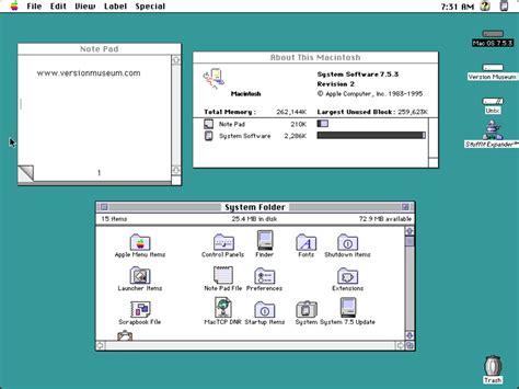 17 Years of Classic Mac OS Design History - 56 Images - Version Museum