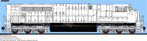 EMD SD70ACE-T4 | Locomotora, Disenos de unas