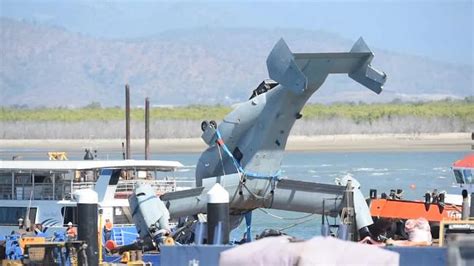 US military disaster: The wreck of the MV-22B Osprey shipped to Townsville | Townsville Bulletin